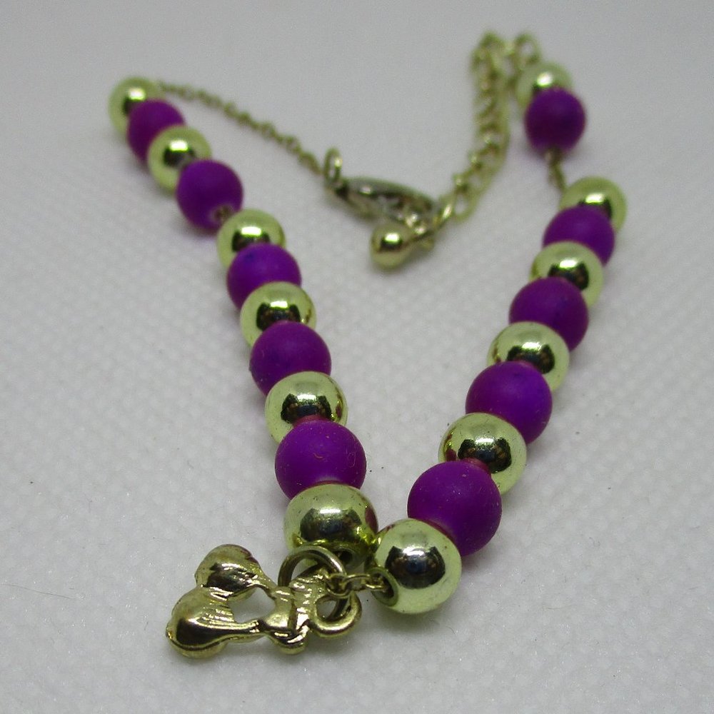 floating bead charm bracelet - Picture 3 of 3
